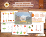 Jesienne bazgrołki: Przygotowanie do pisania