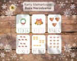 Karty klamerkowe: Boże Narodzenie