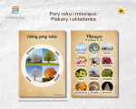 Plakaty: Pory roku i miesiące